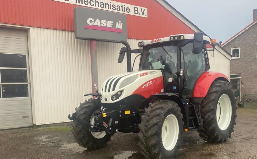 Recent afgeleverd Steyr 4115 Profi CVT